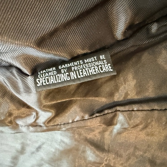 WHET BLU New York size 8 EUC/MINT lightly lined Lux leather belted side zip moto - Picture 11 of 16